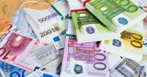 Valor do euro sobre o real