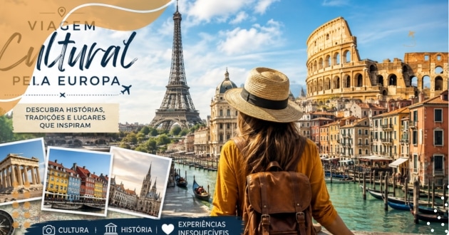 Melhores viagens culturais Europa