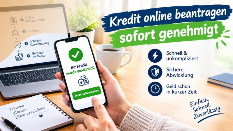 Online-Kredit beantragen Online-Kredit beantragen